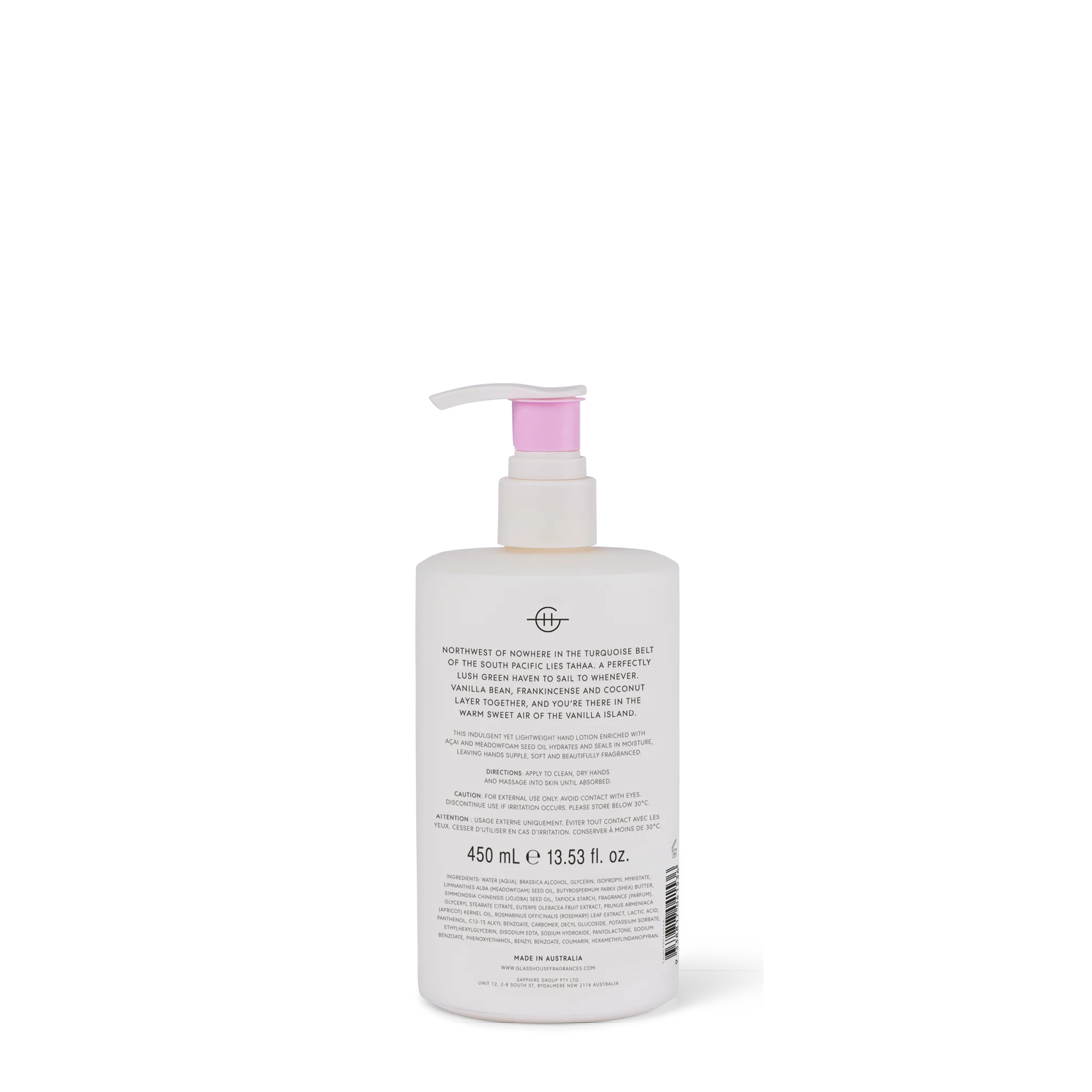 Glasshouse A Tahaa Affair | 450mL Hand Lotion