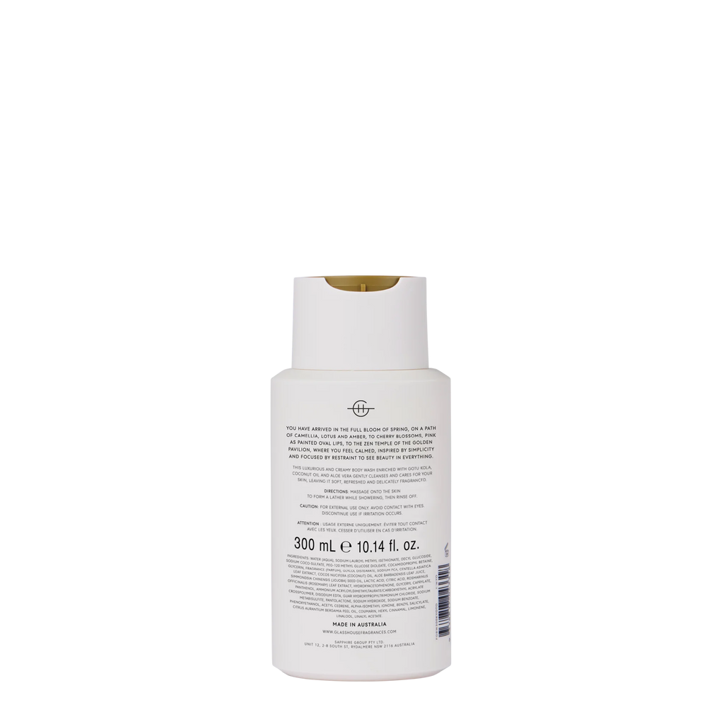 Glasshouse Kyoto in Bloom Body Wash - 300mL