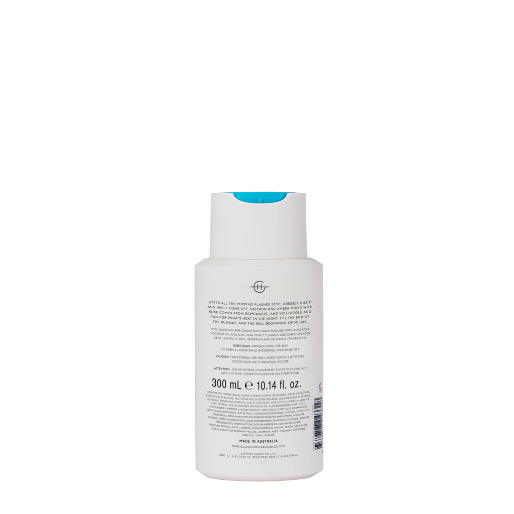 Glasshouse Midnight in Milan Body Wash - 300mL