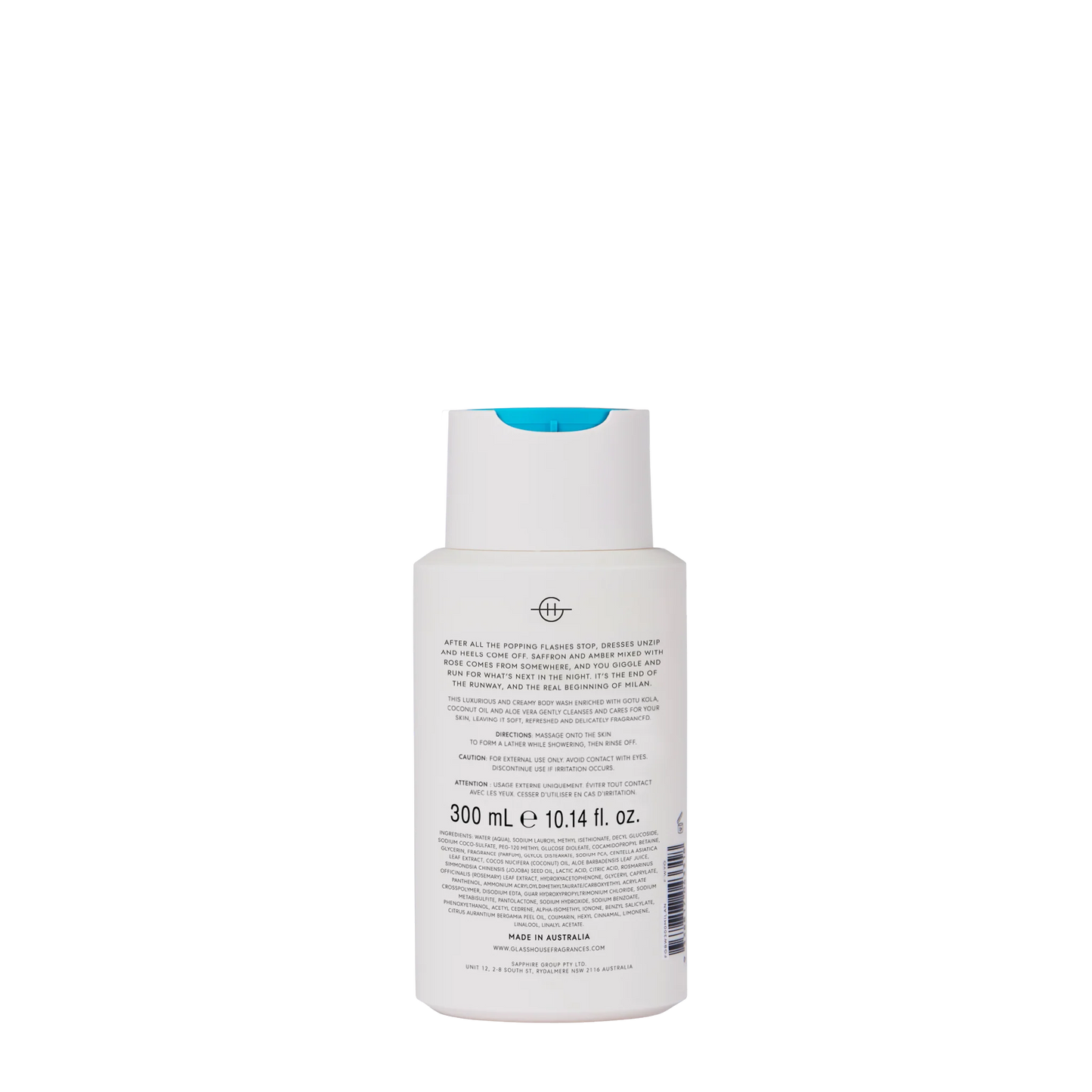 Glasshouse Midnight in Milan Body Wash - 300mL