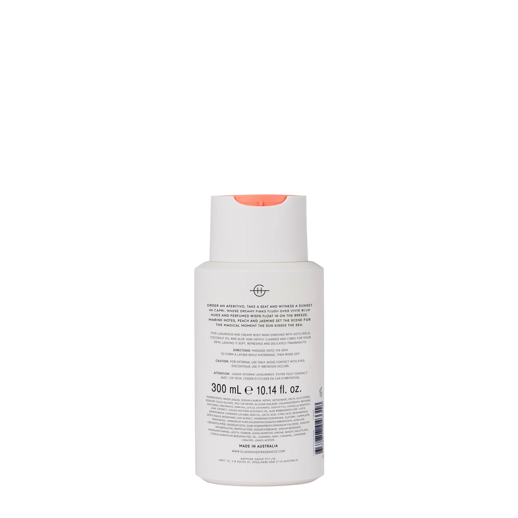 Glasshouse Sunsets in Capri Body Wash - 300mL