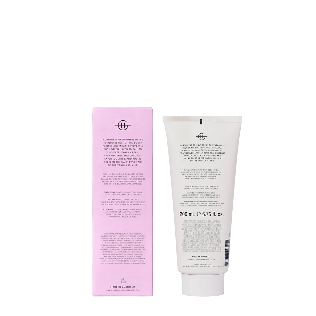 Glasshouse A Tahaa Affair Body Lotion - 200mL