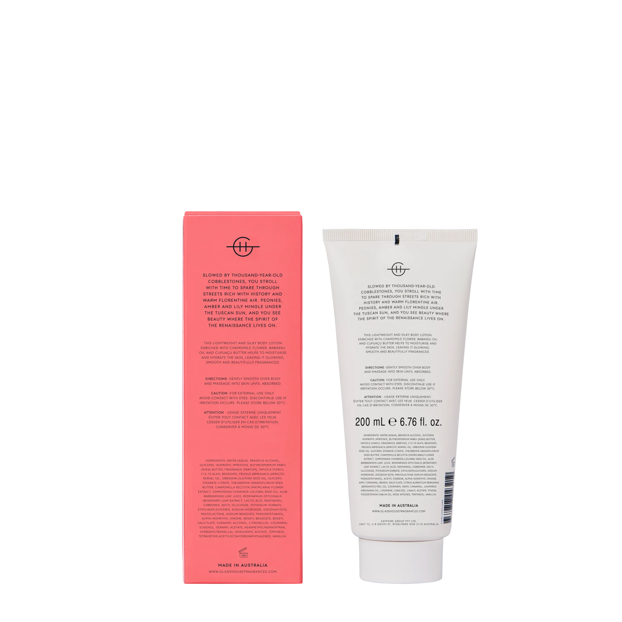 Glasshouse Forever Florence Body Lotion - 200mL