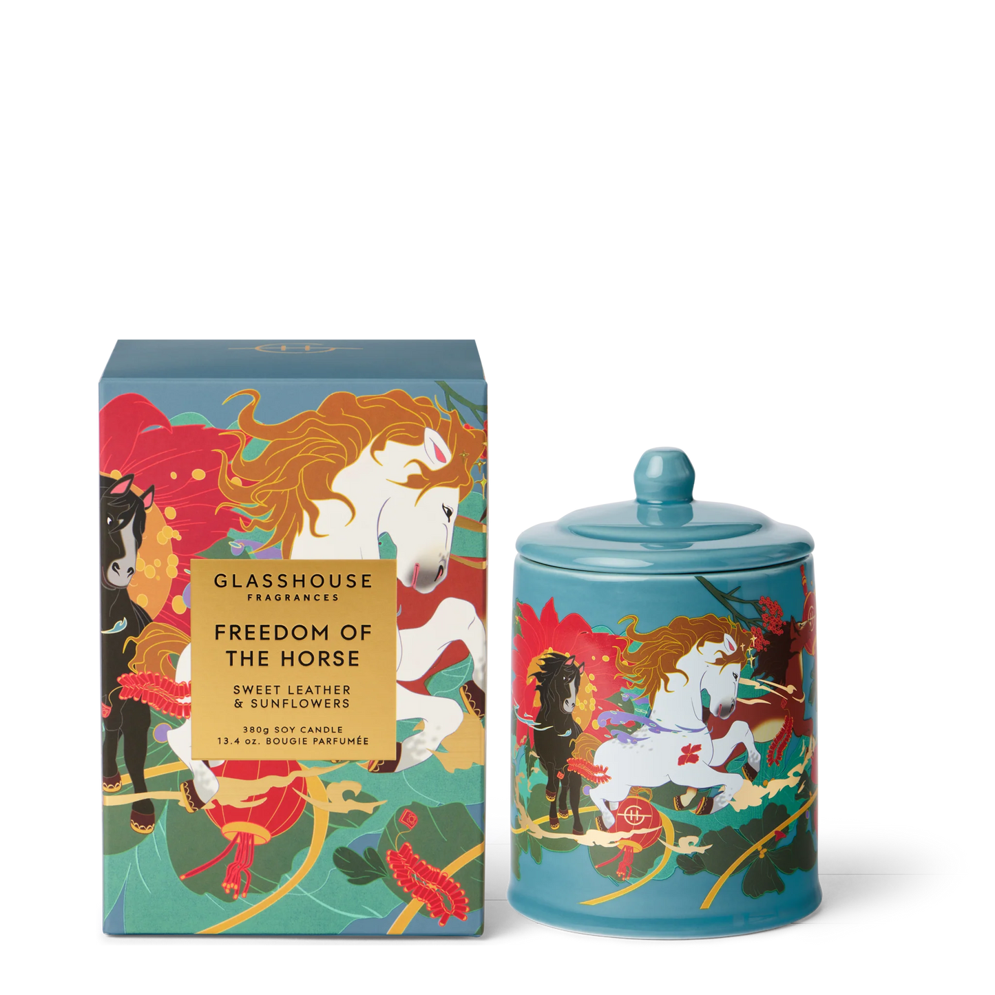 Glasshouse Freedom of the Horse Candle 380g