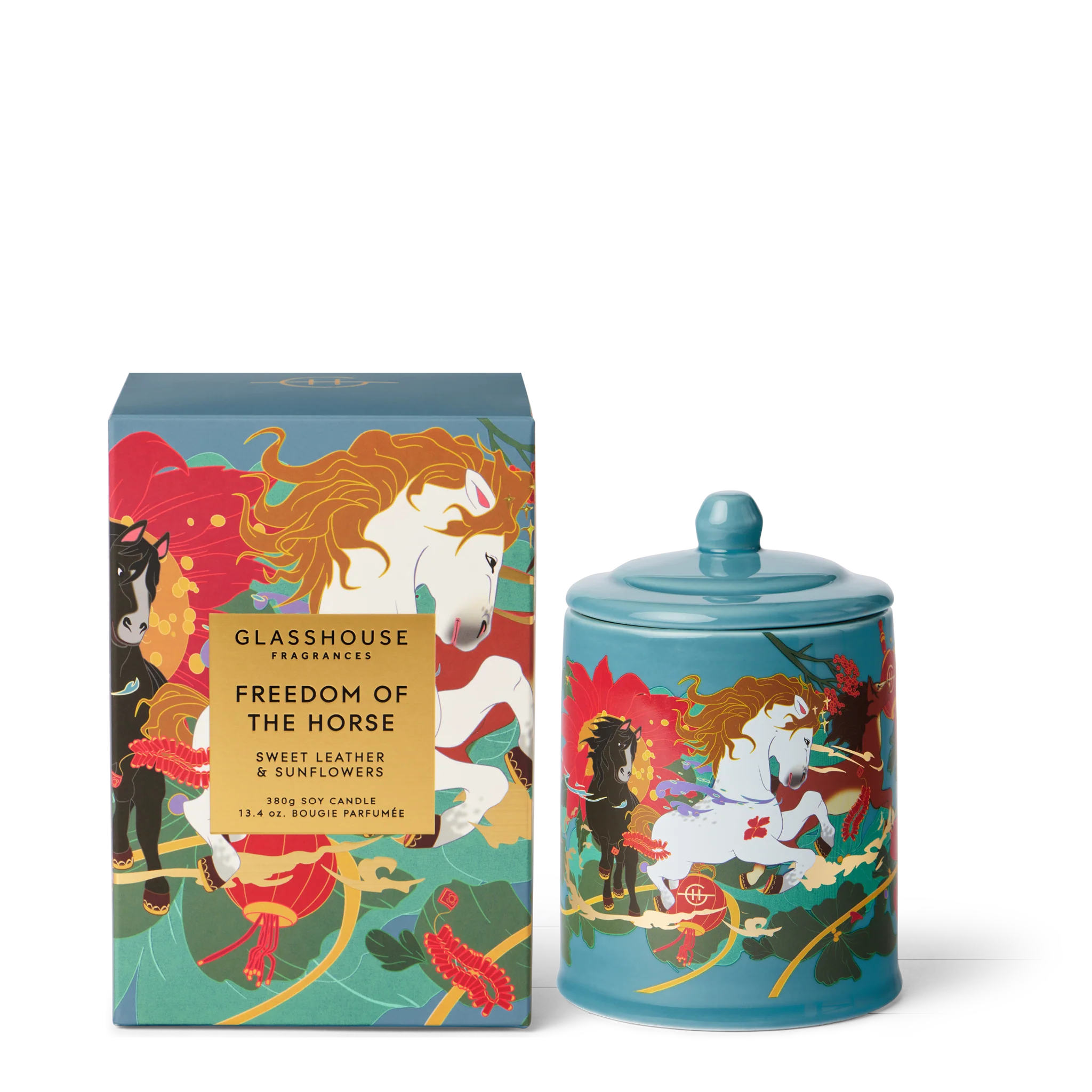 Glasshouse Freedom of the Horse Candle 380g