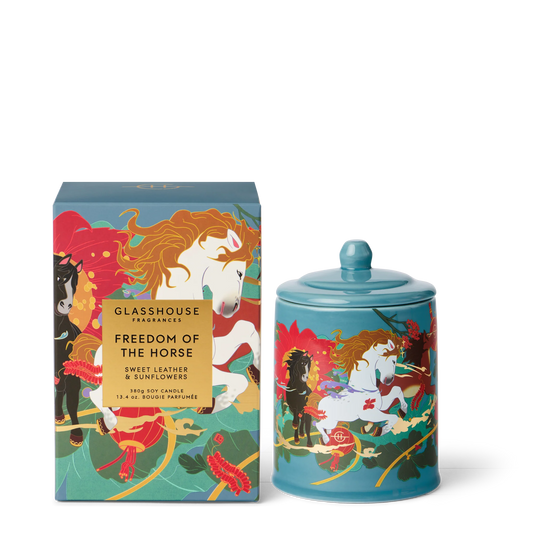 Glasshouse Freedom of the Horse Candle 380g