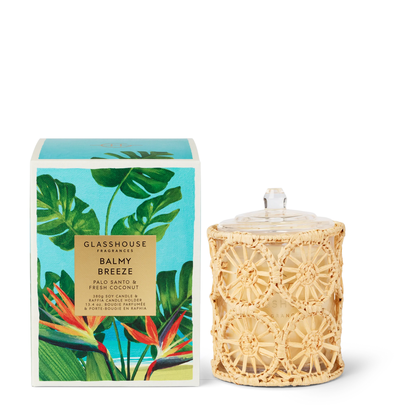Glasshouse Balmy Breeze Candle - 380g