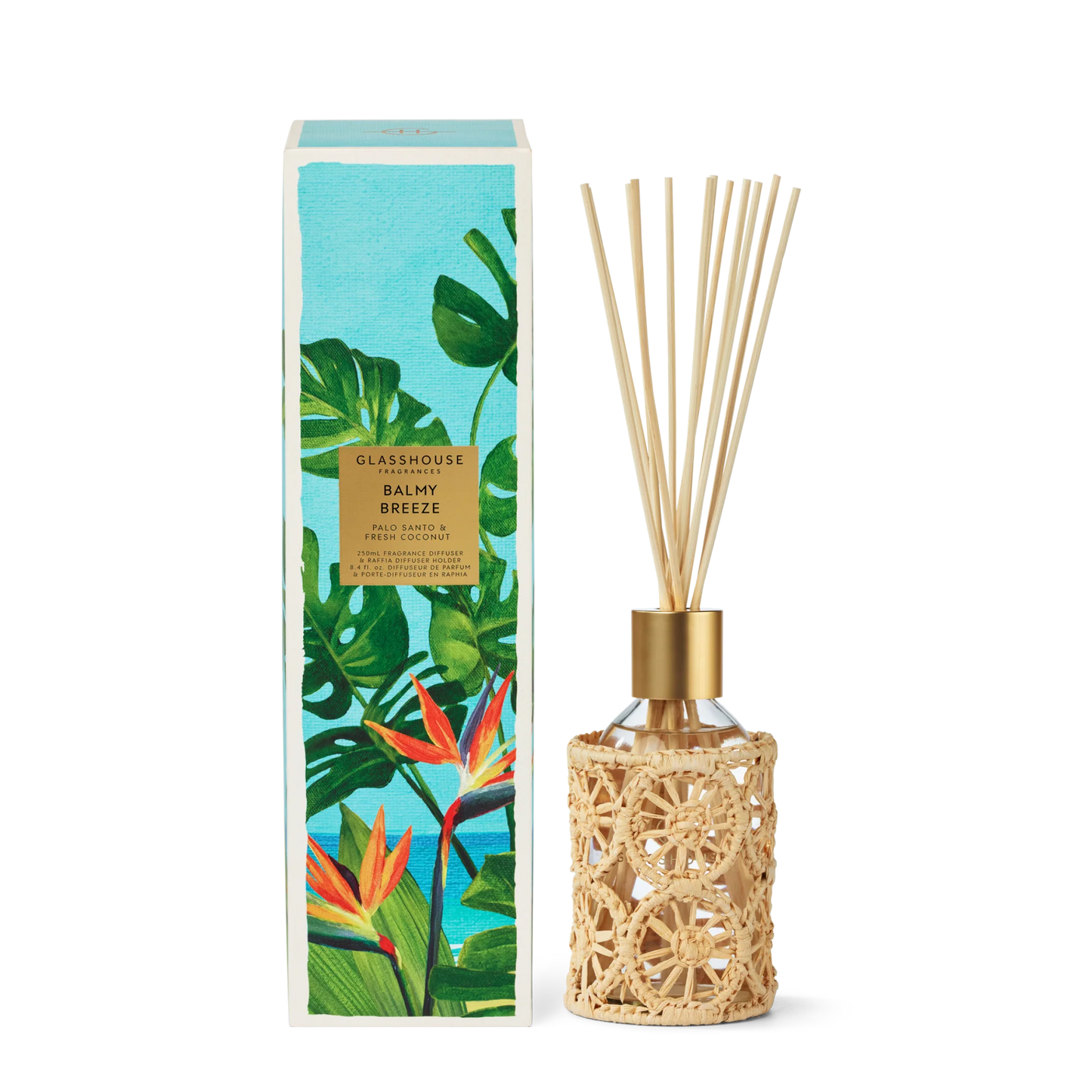 Glasshouse Balmy Breeze Diffuser - 250mL