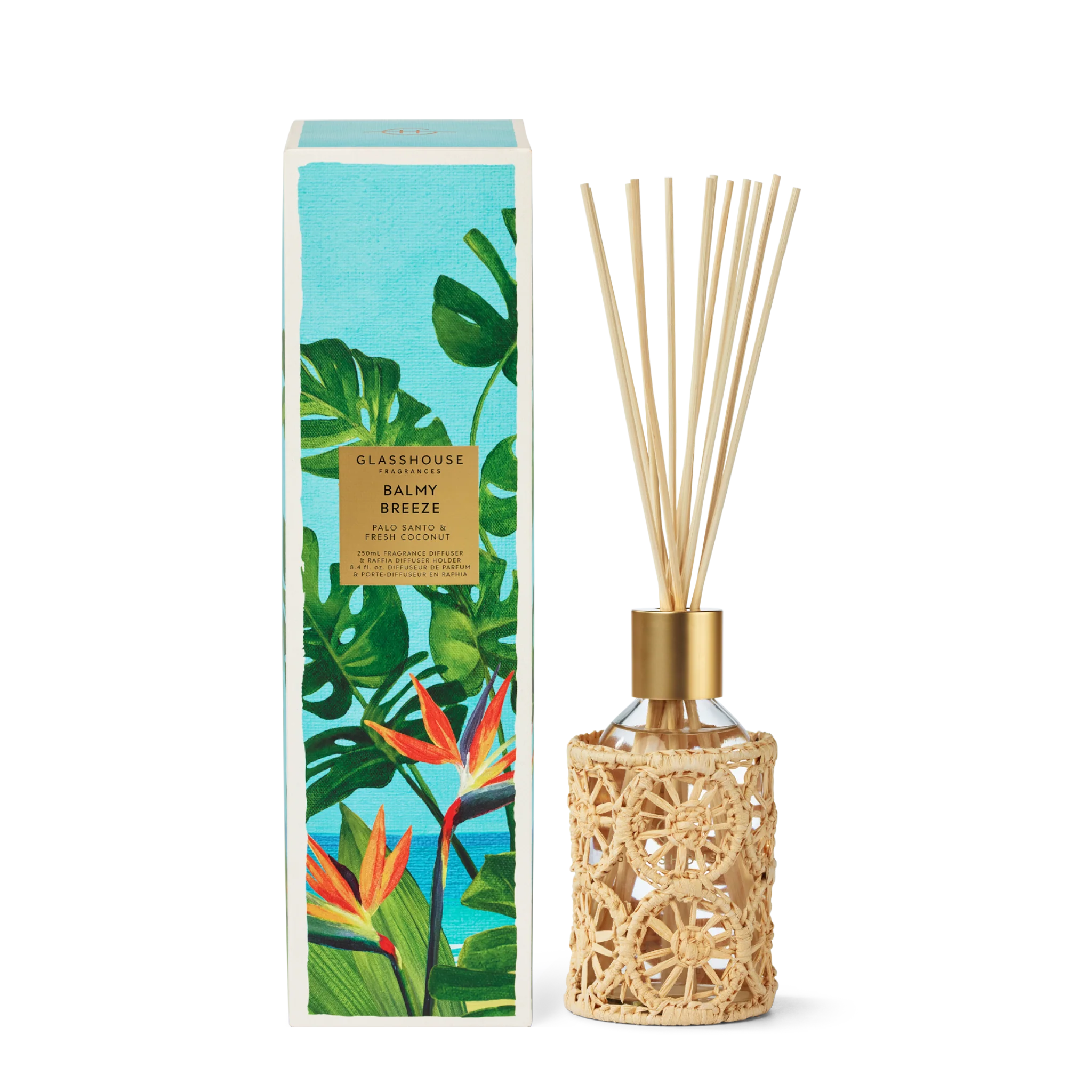 Glasshouse Balmy Breeze Diffuser - 250mL