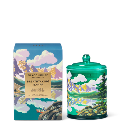 Glasshouse Breathtaking Banff 380g Candle
