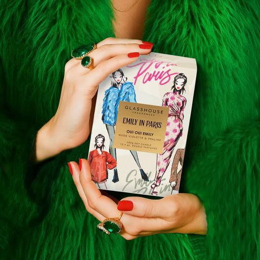 Glasshouse Oui Oui Emily 380g Candle - Limited Edition
