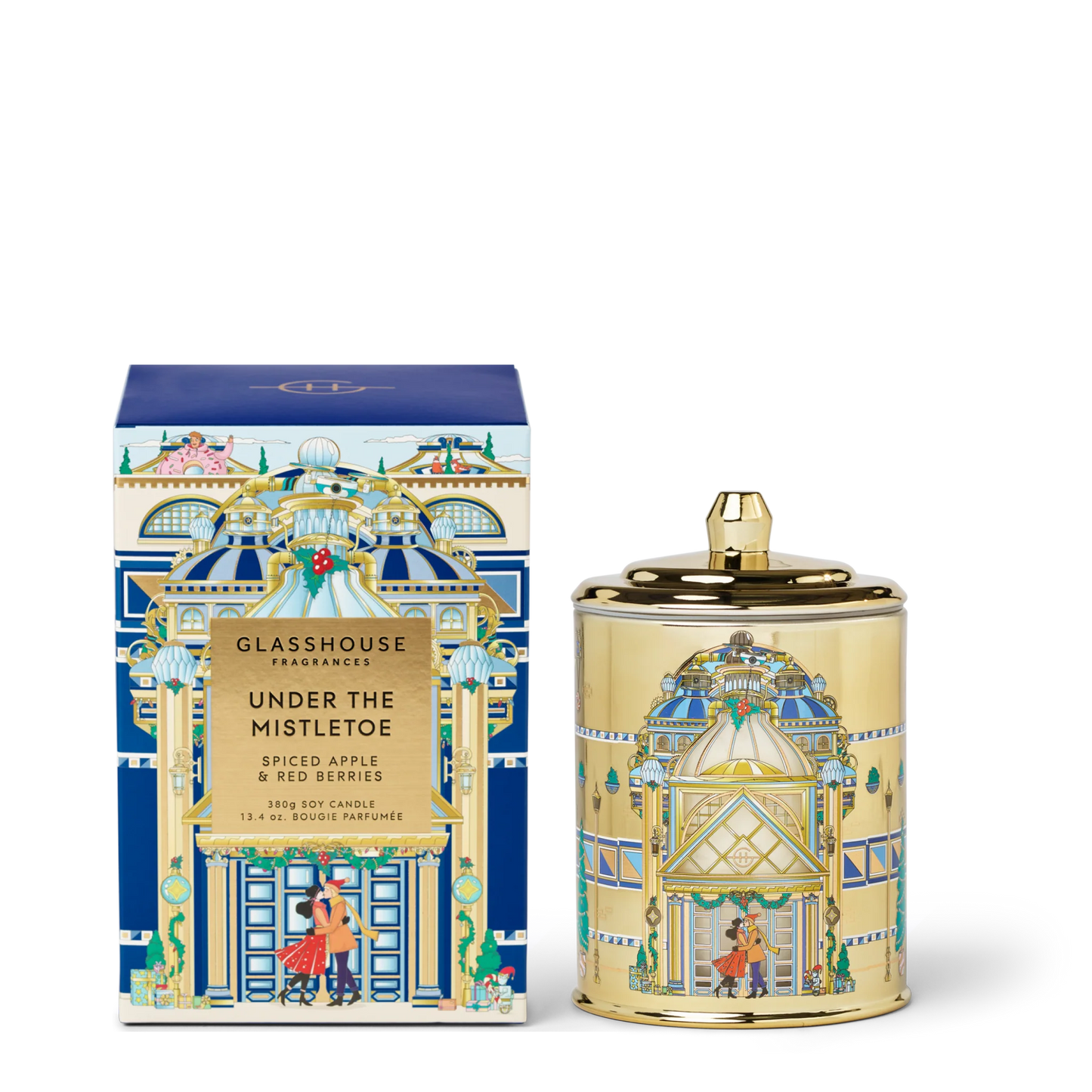 Glasshouse Under the Mistletoe Candle - 380g