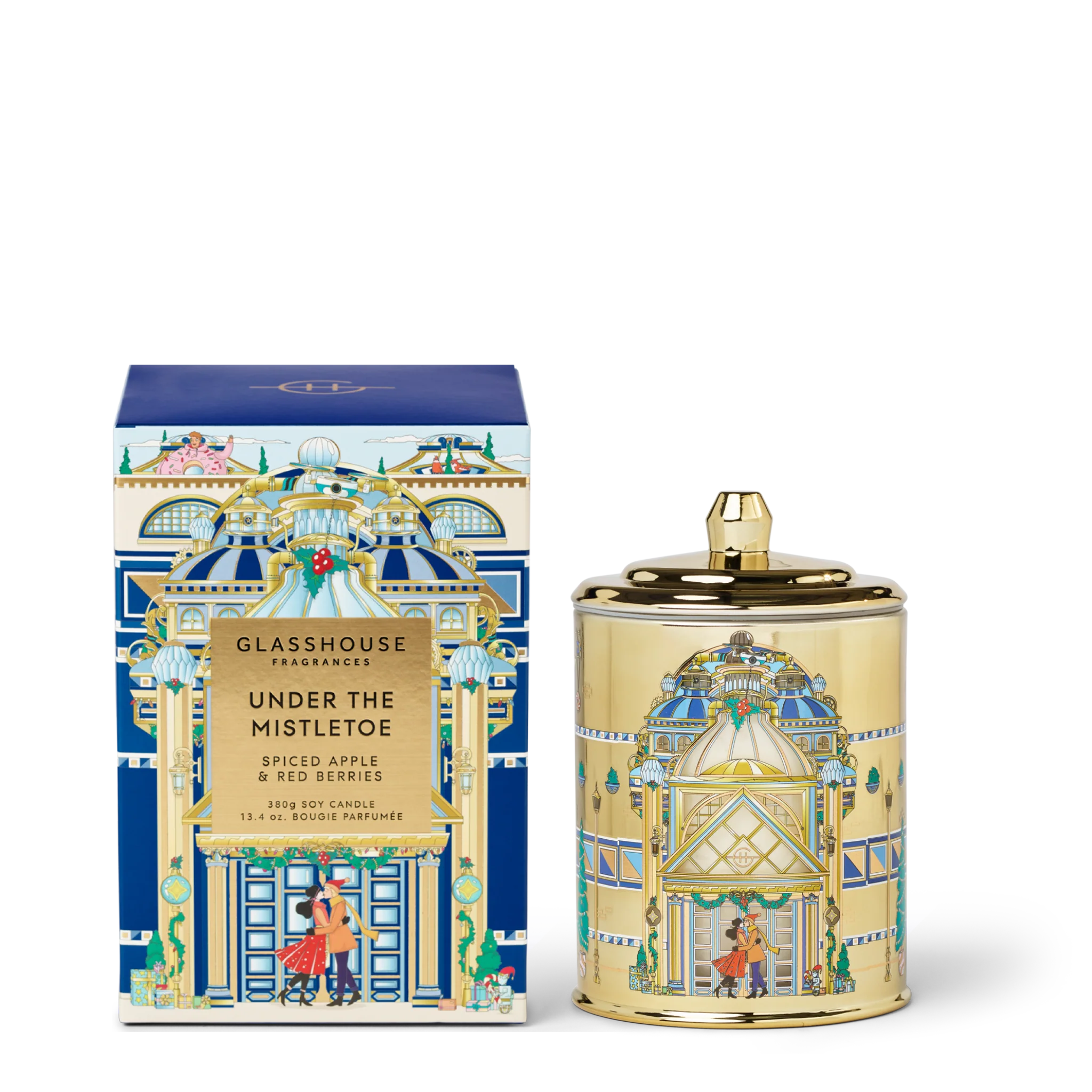 Glasshouse Under the Mistletoe Candle - 380g