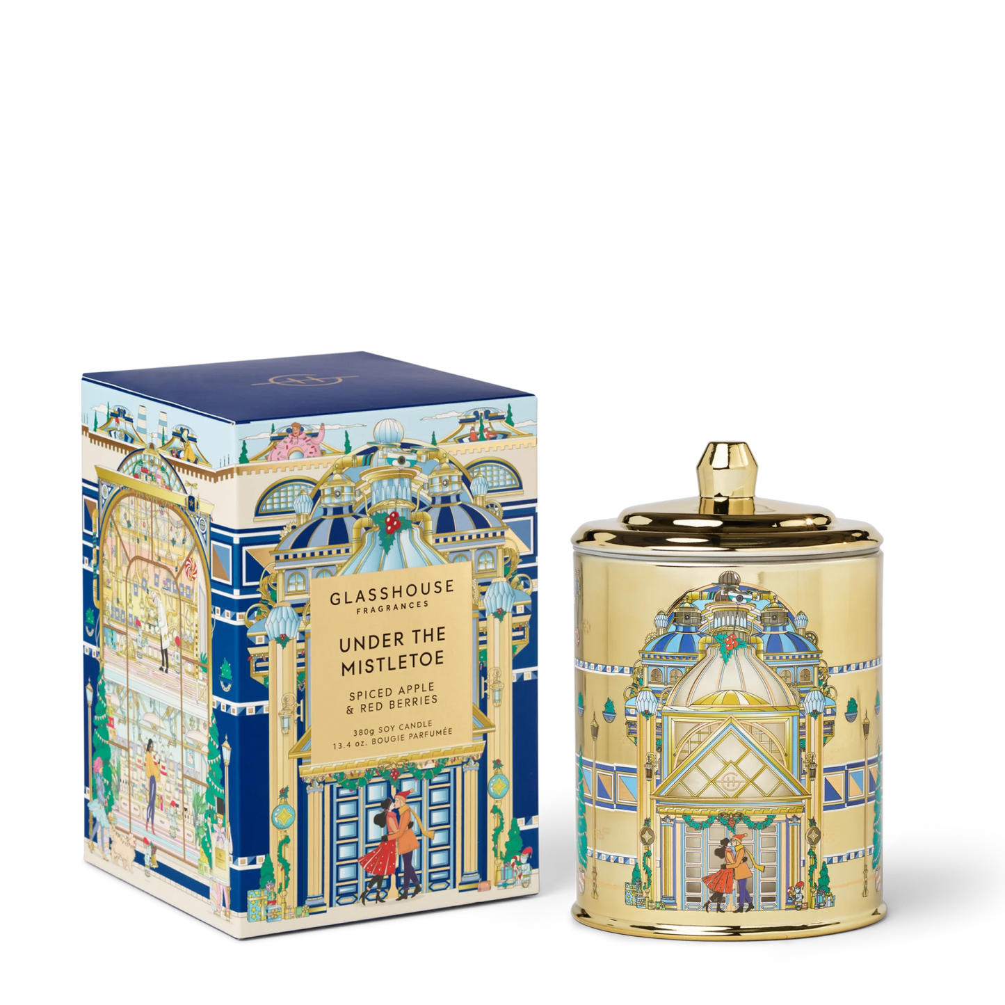 Glasshouse Under the Mistletoe Candle - 380g