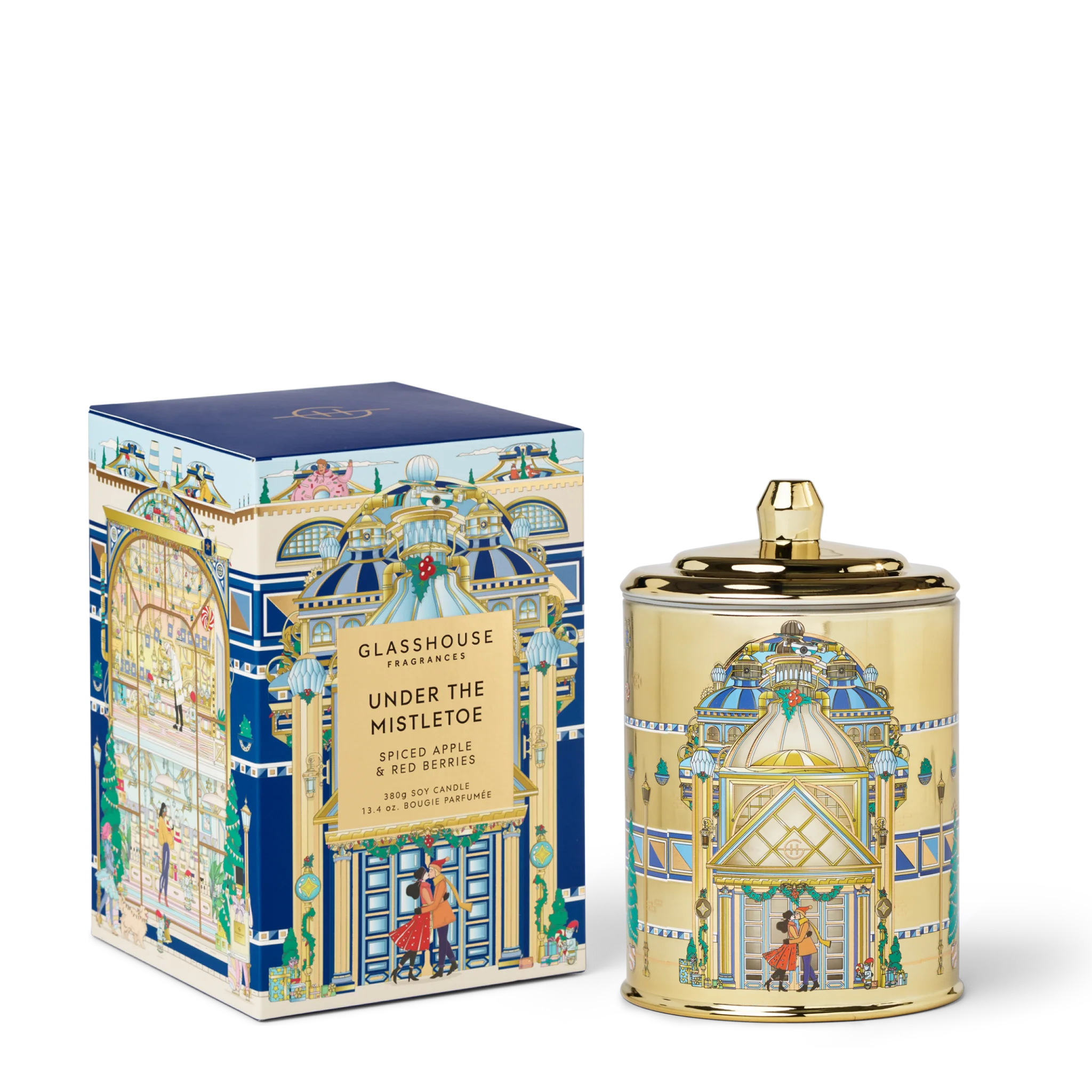 Glasshouse Under the Mistletoe Candle - 380g