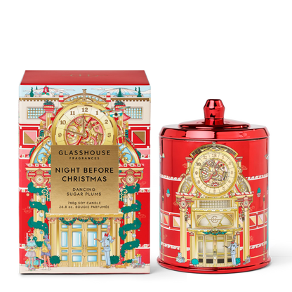 Glasshouse Night Before Christmas Candle - 760g
