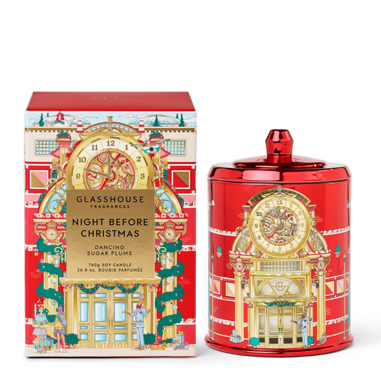 Glasshouse Night Before Christmas Candle - 760g