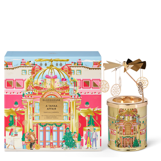 Glasshouse A Tahaa Affair 380g Candle & Spinning Carousel