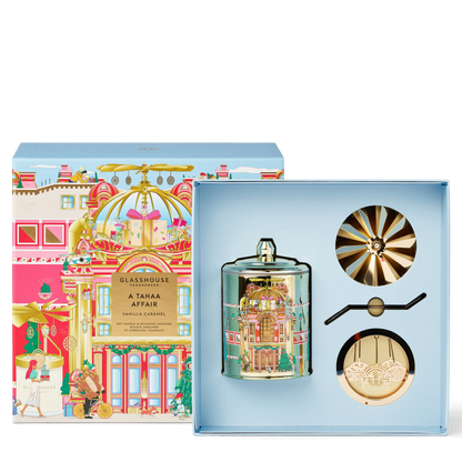 Glasshouse A Tahaa Affair 380g Candle & Spinning Carousel