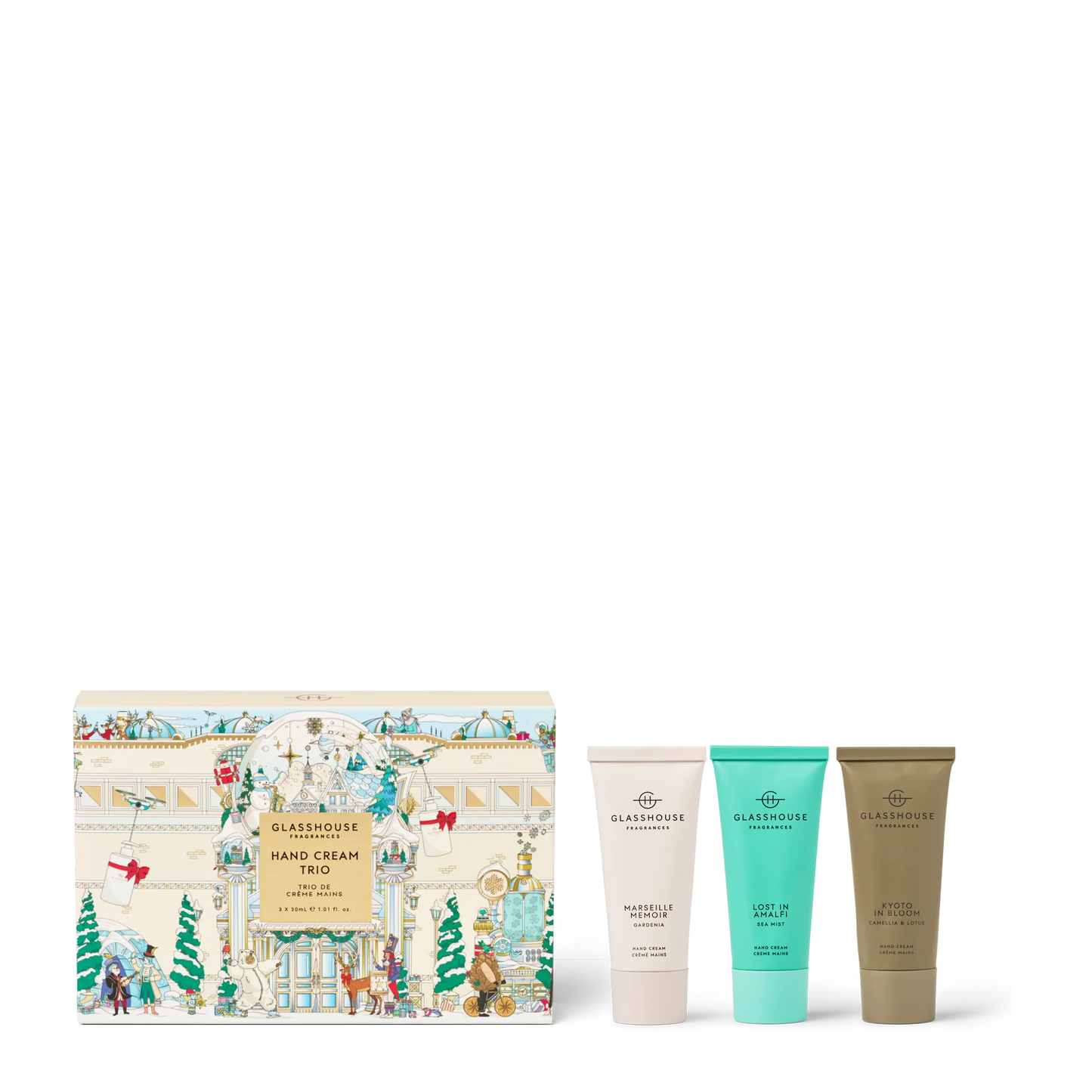Glasshouse Hand Cream Trio Gift Set