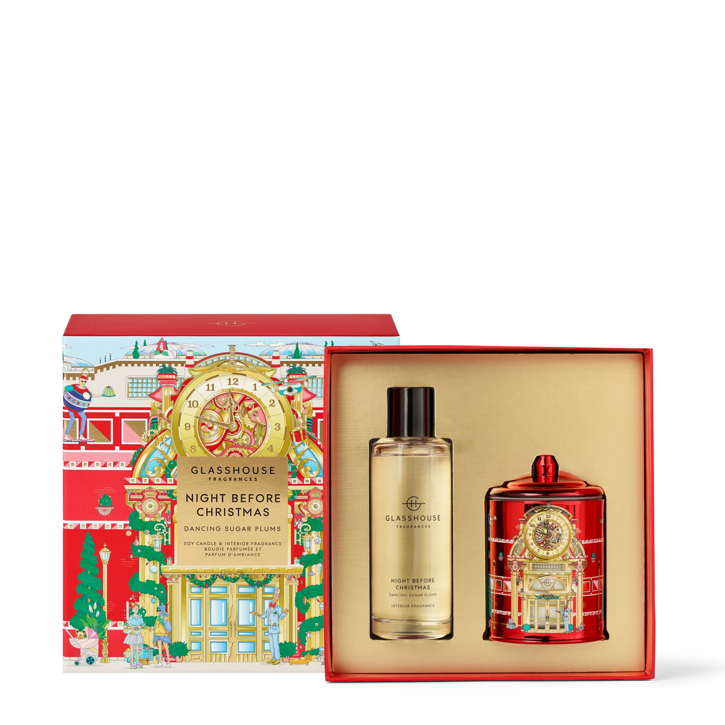 Glasshouse Night Before Christmas Interior Fragrance Gift Set