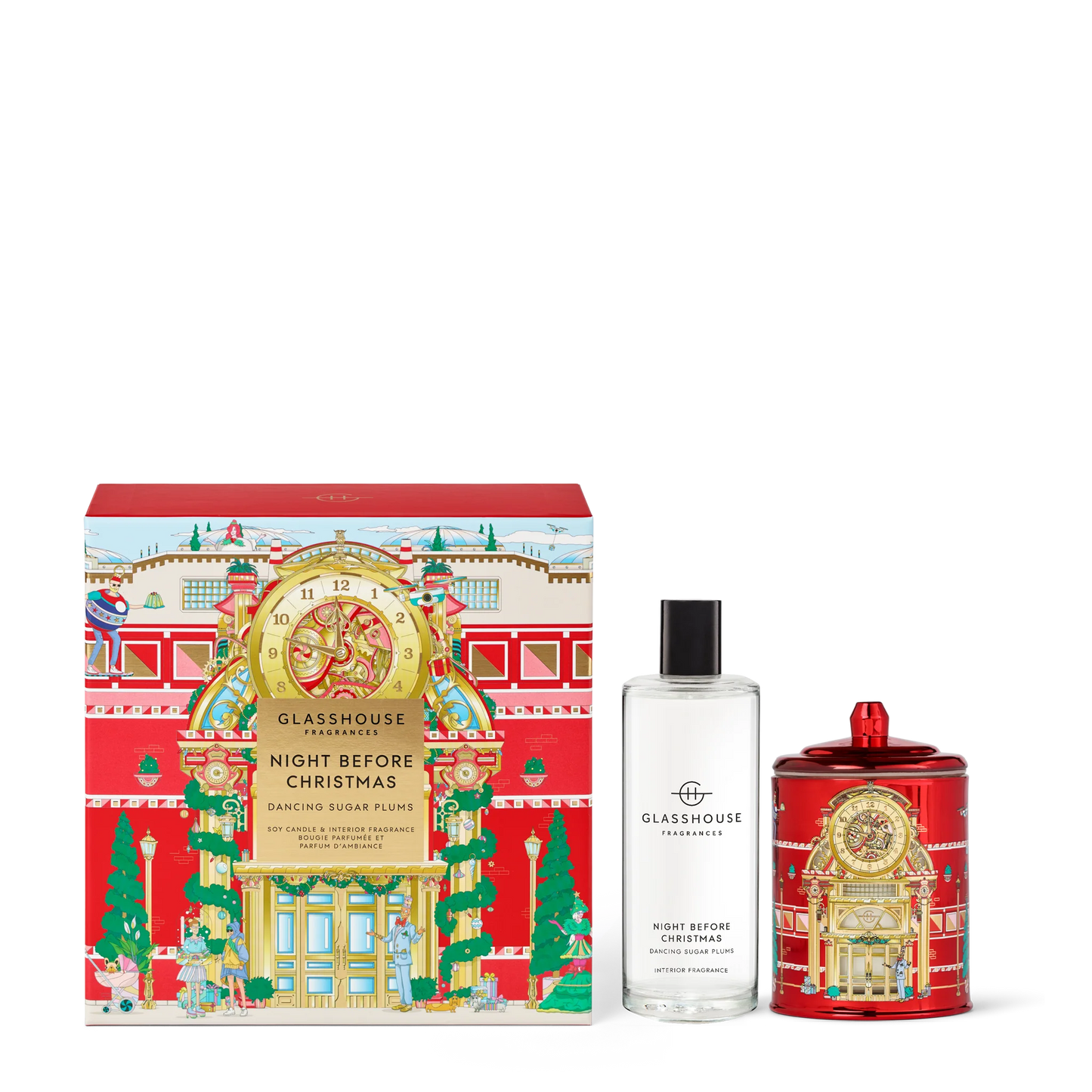 Glasshouse Night Before Christmas Interior Fragrance Gift Set