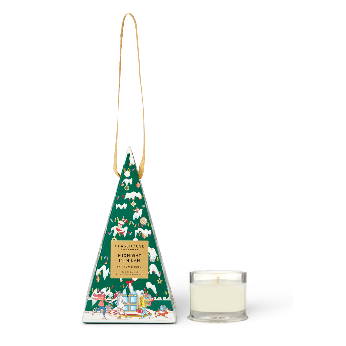 Glasshouse Midnight In Milan 30g Christmas Bauble