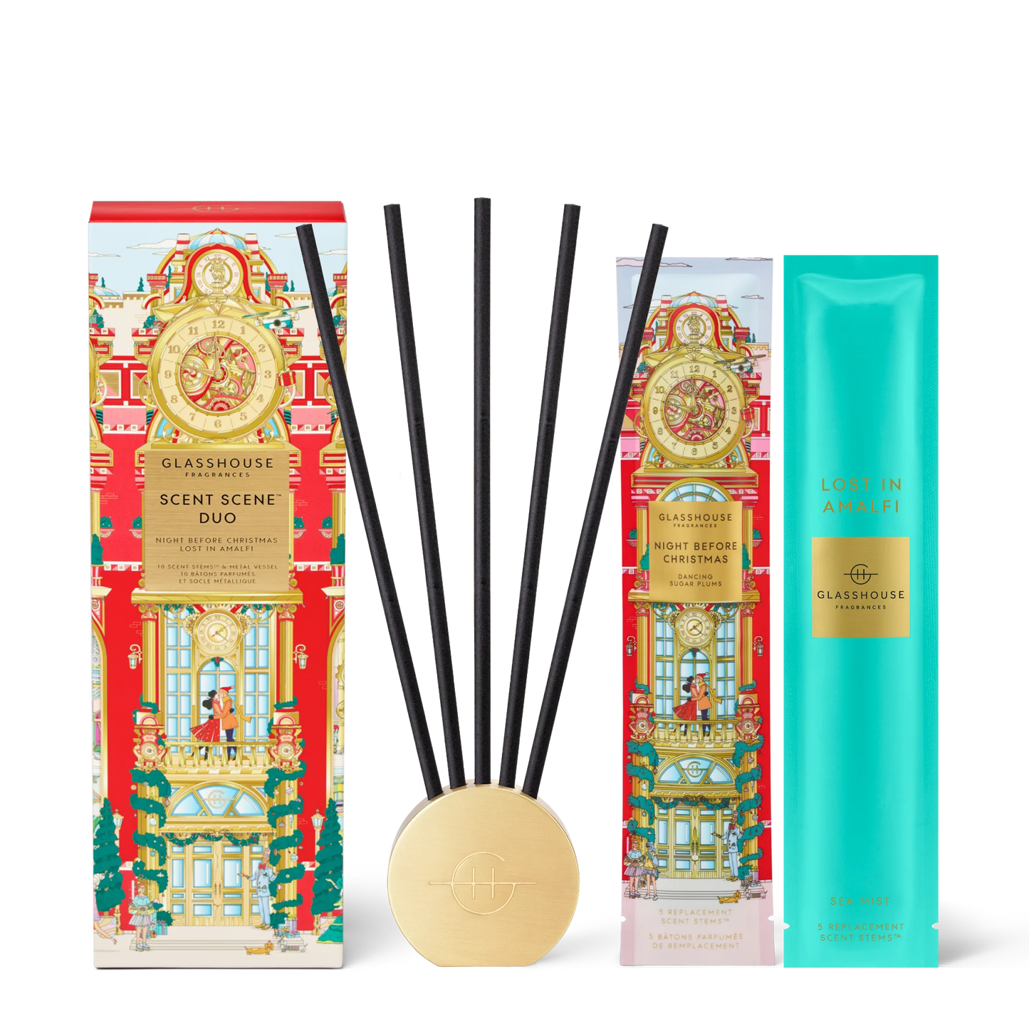 Glasshouse Christmas Scent Scene™ Duo