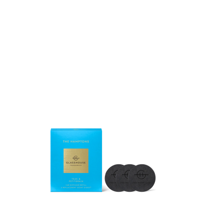 Glasshouse The Hamptons - Car Diffuser Replacement Disks