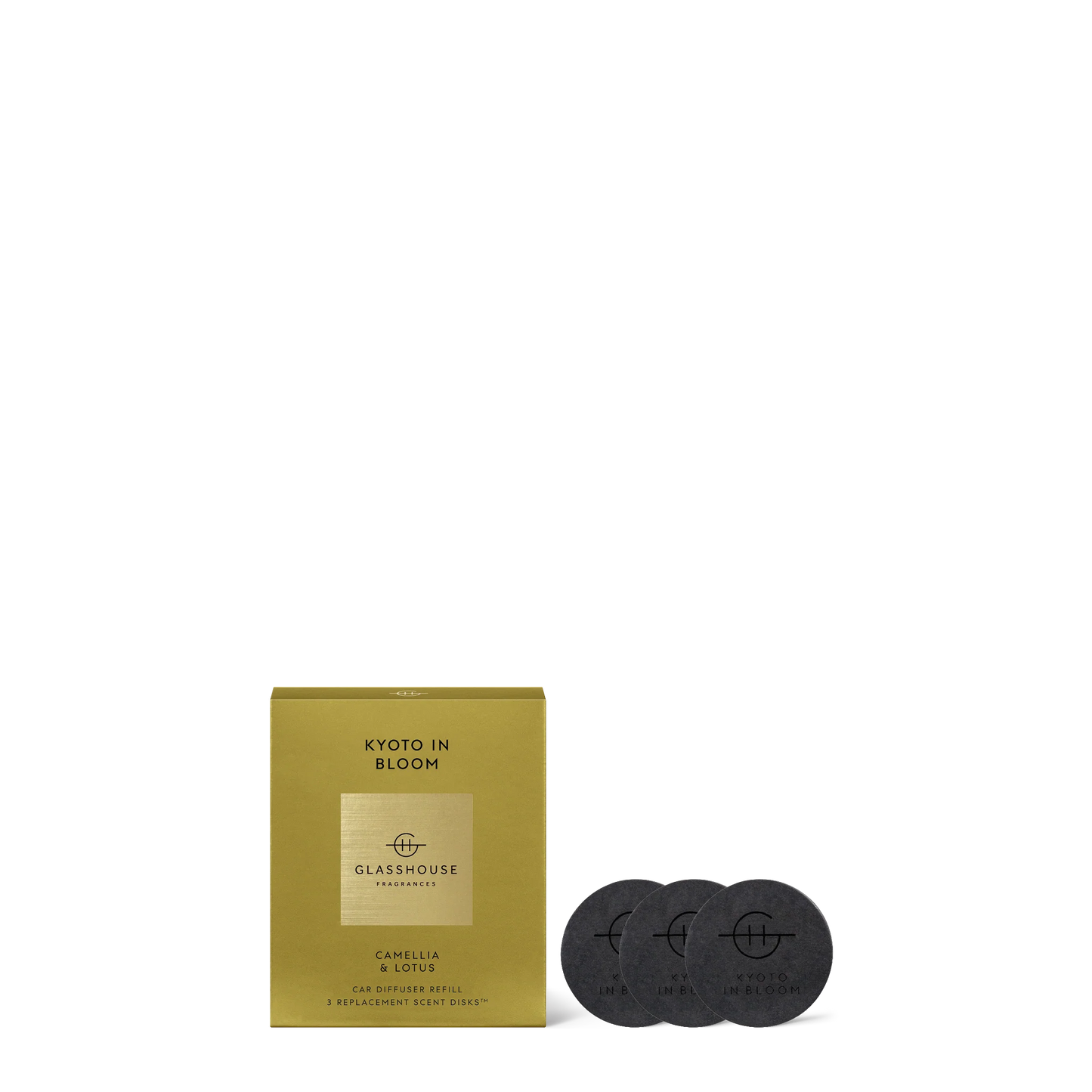 Glasshouse Kyoto in Bloom- Car Diffuser Replacement Disks