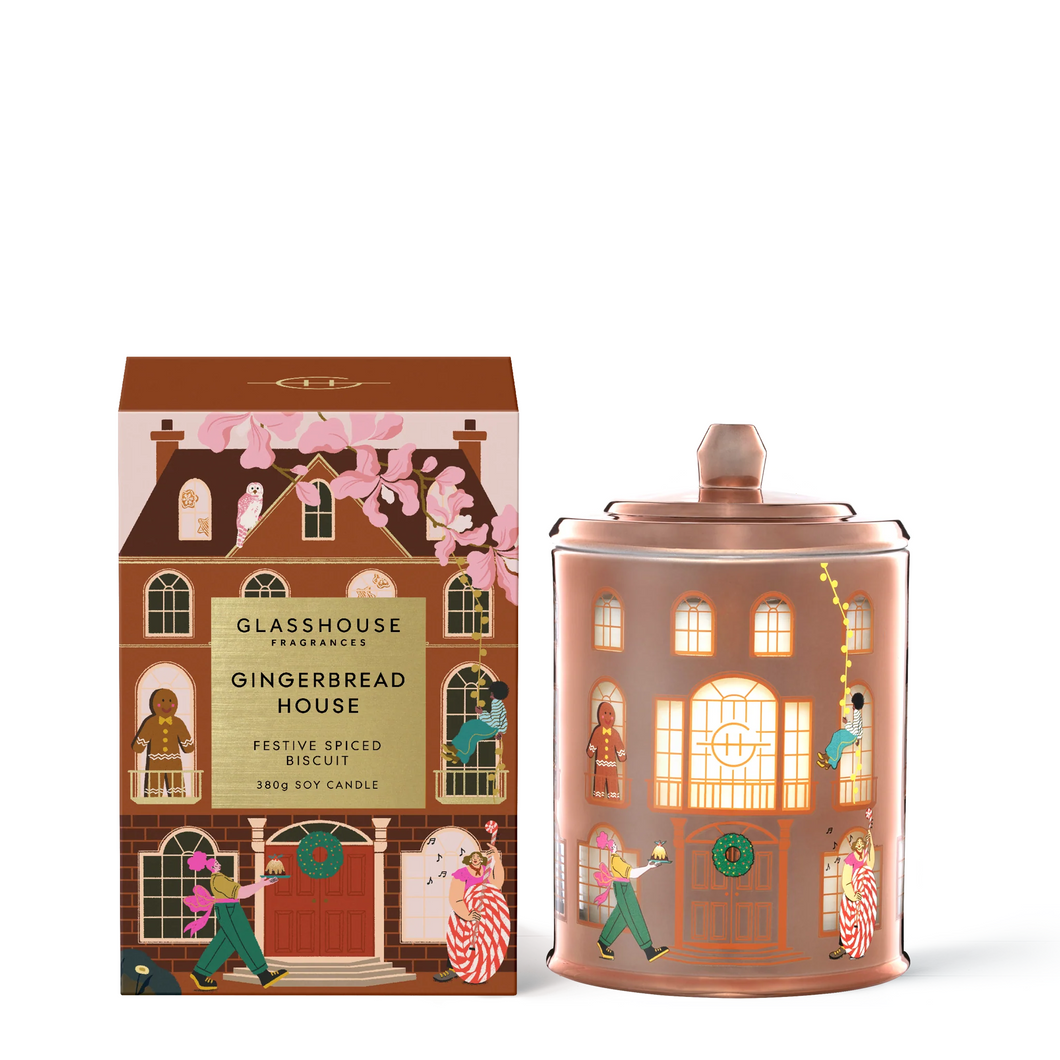 Limited Edition- Gingerbread House 380g Candle