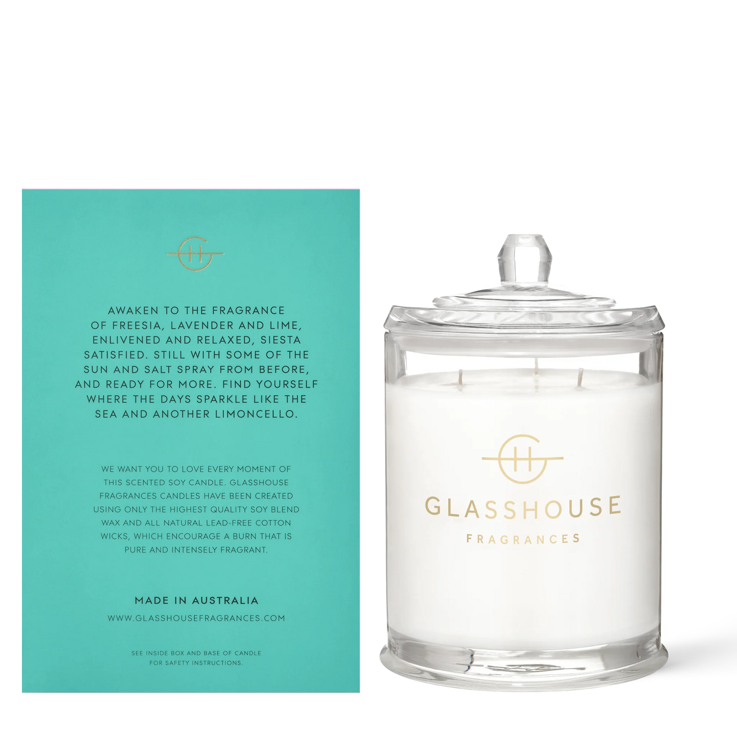 Glasshouse Lost in Amalfi - Candle 760g