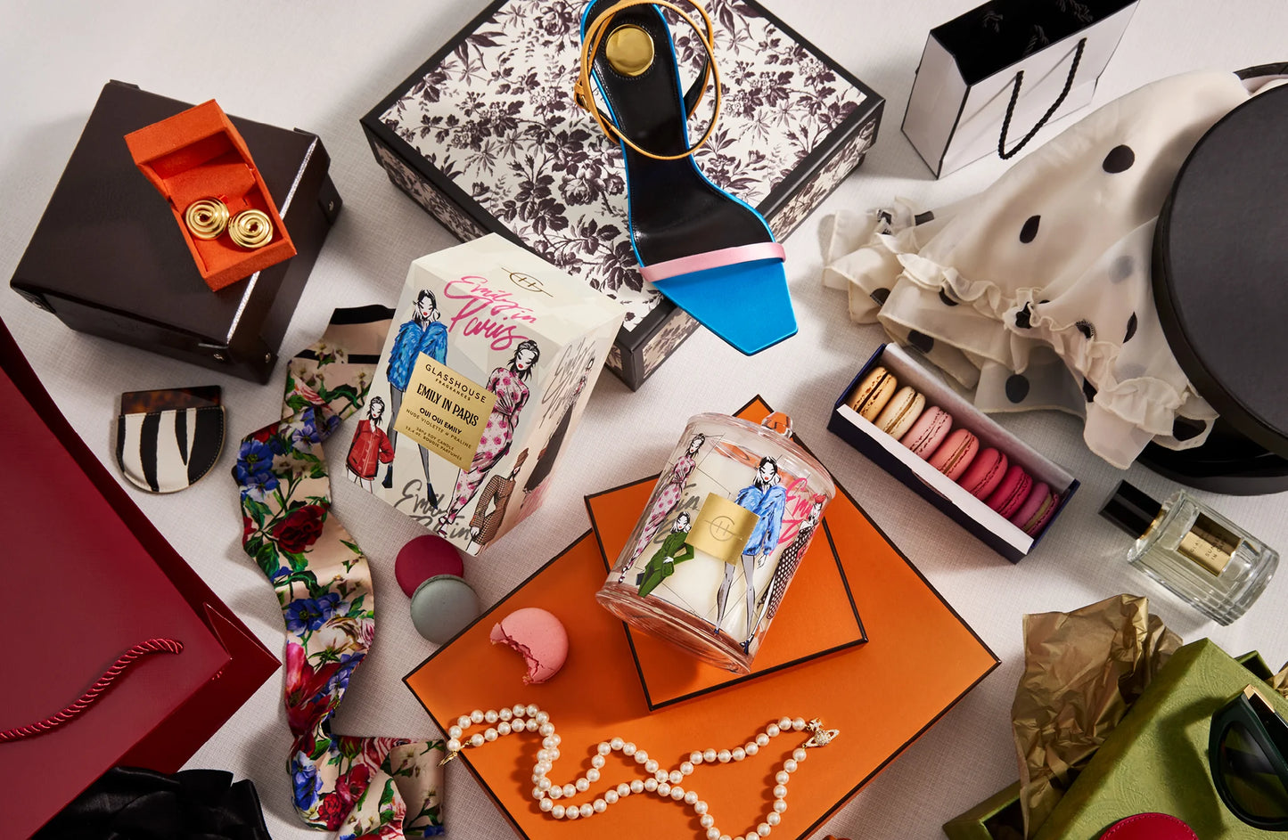 Glasshouse Oui Oui Emily 380g Candle - Limited Edition