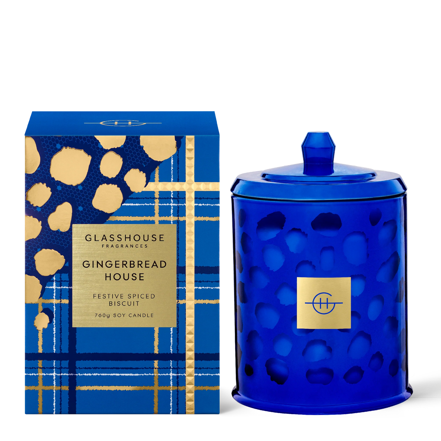 Glasshouse Gingerbread House 760g Candle
