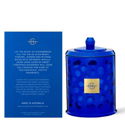 Glasshouse Gingerbread House 760g Candle