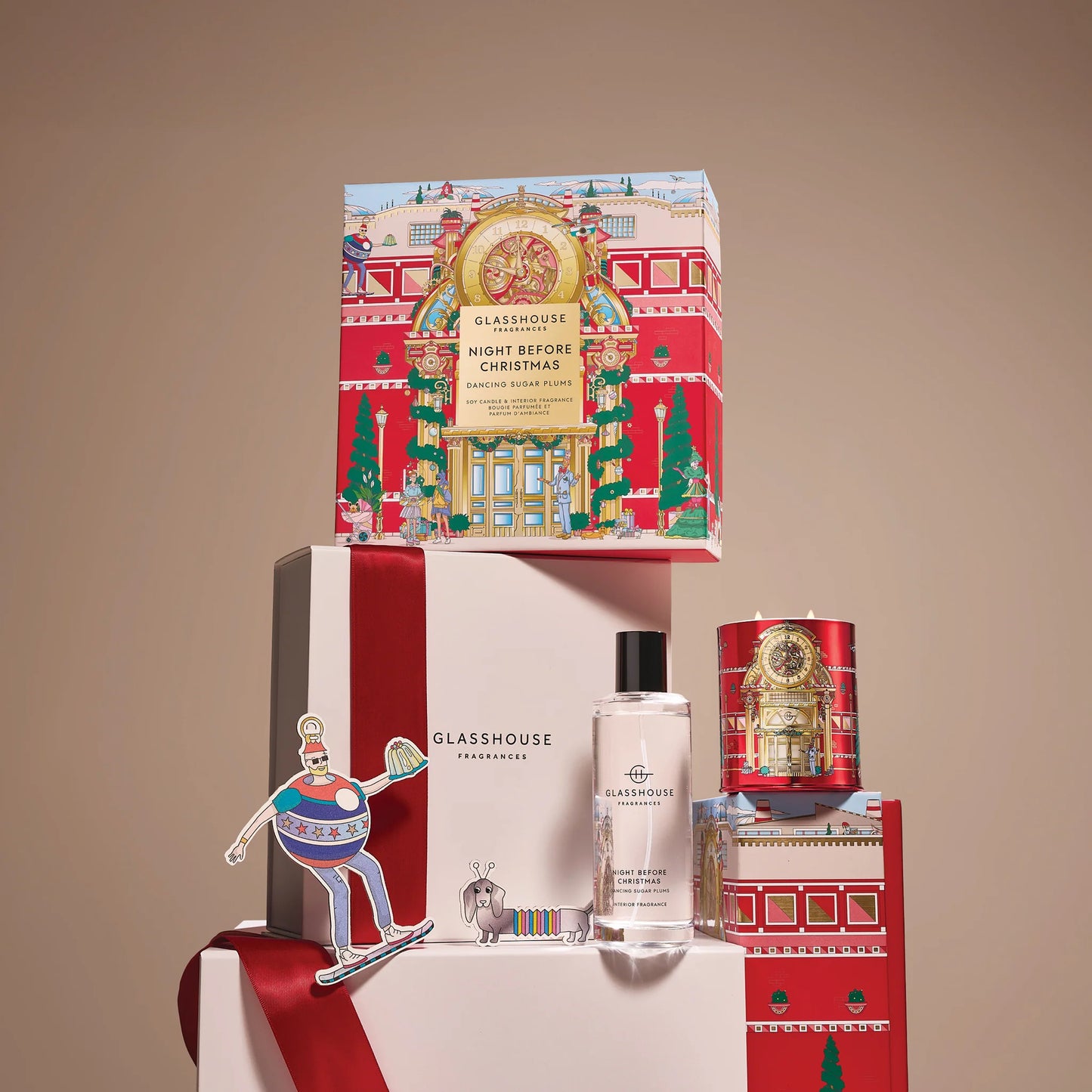 Glasshouse Night Before Christmas Interior Fragrance Gift Set