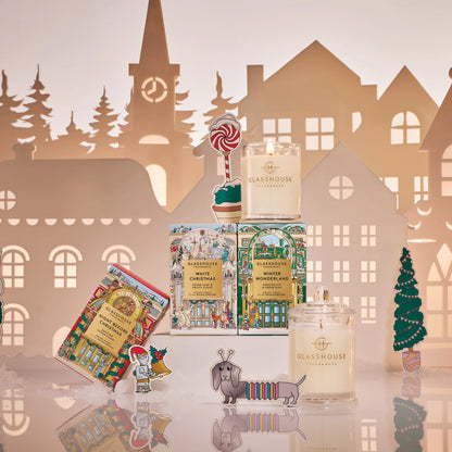 Glasshouse Christmas Trio Candles - 3x 60g