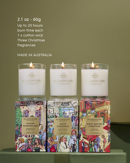 Christmas Trio 3 x 60g Candle Gift Set - 2026 Christmas collection, image 2