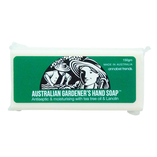Australian Gardeners Soap in Scrubber