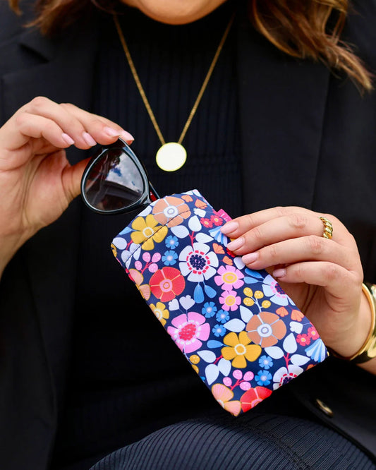 Liv & Milly Glasses Case - Flowers
