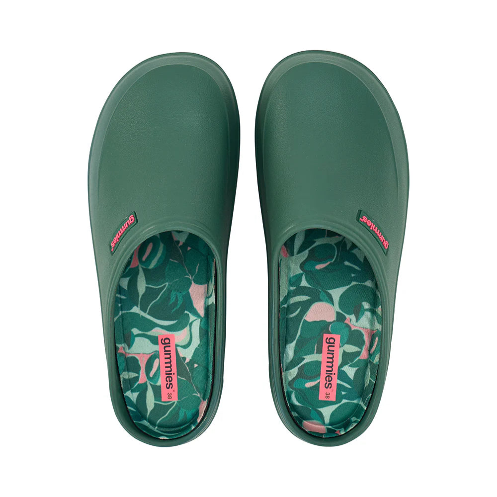 Gummies - Memory Foam Clog - Dark Green
