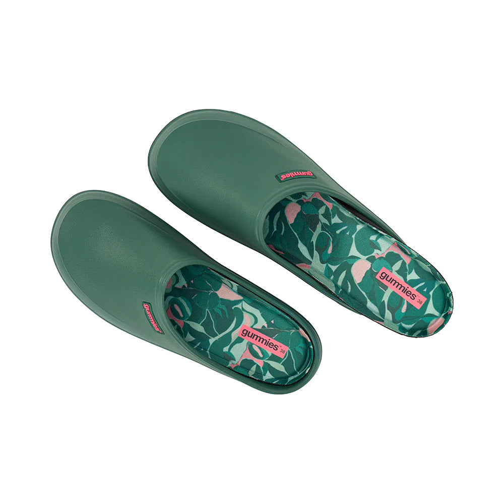 Gummies - Memory Foam Clog - Dark Green