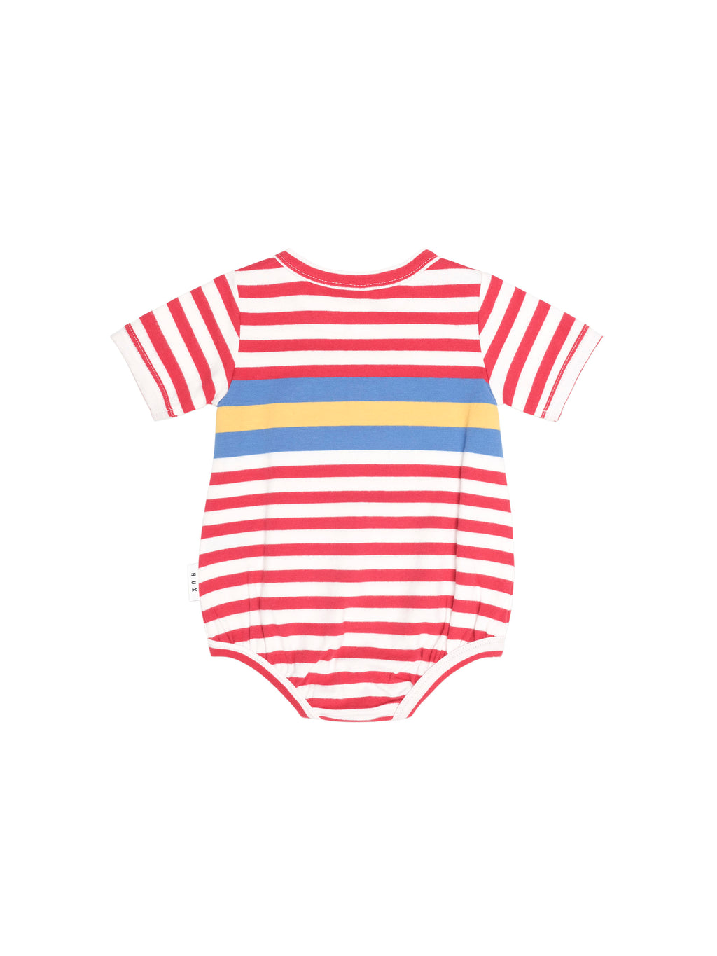 Huxbaby Fireman Hux Stripe Romper