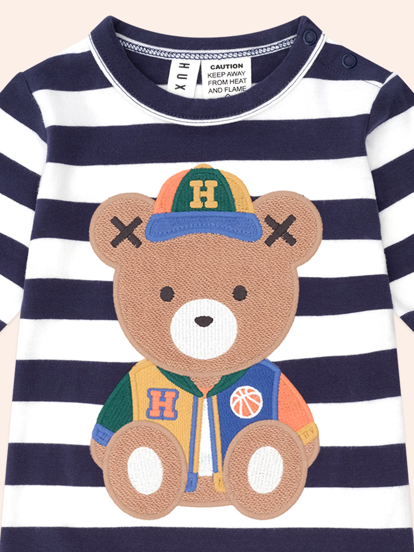 Huxbaby Varsity Hux Romper