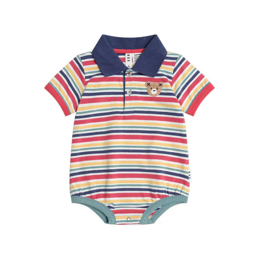 Huxbaby Preppy Polo Romper