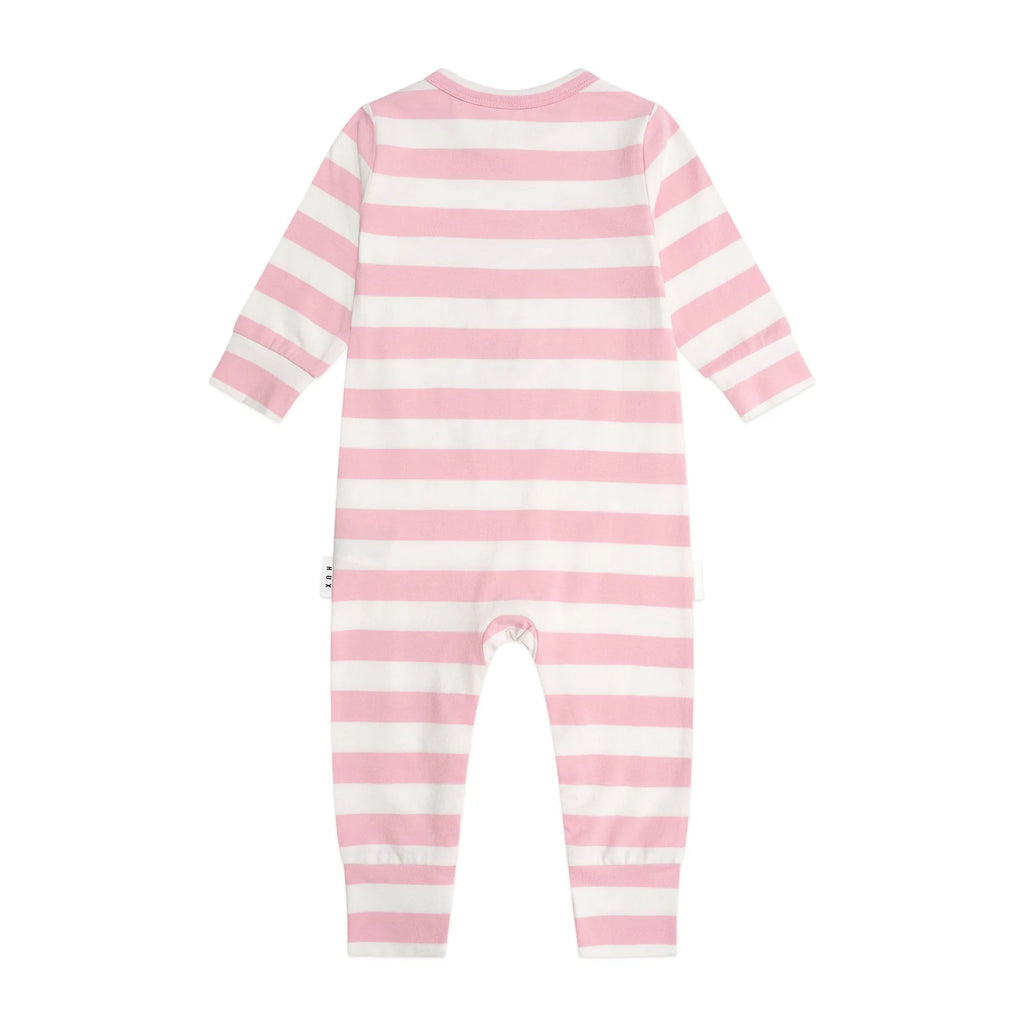 Huxbaby Strawberry Stripe Romper