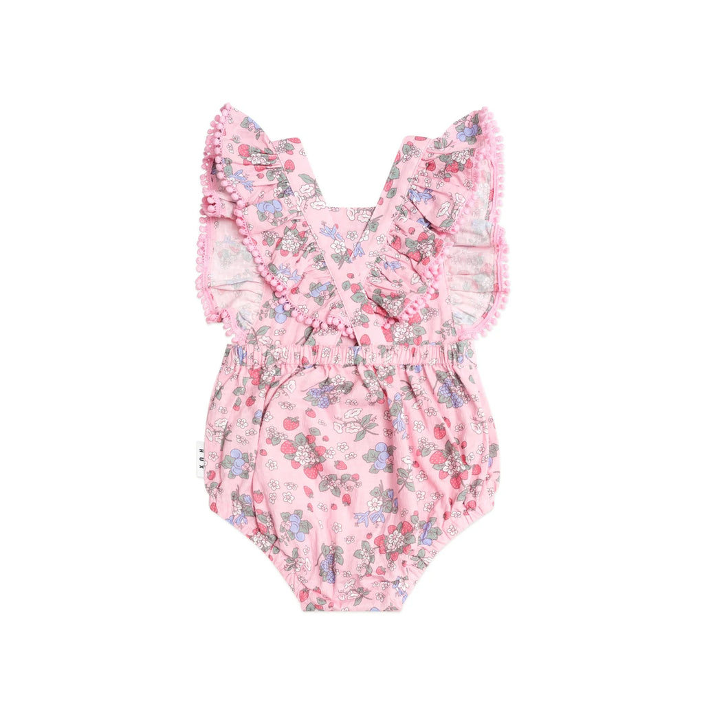 Huxbaby Strawberry Garden Playsuit