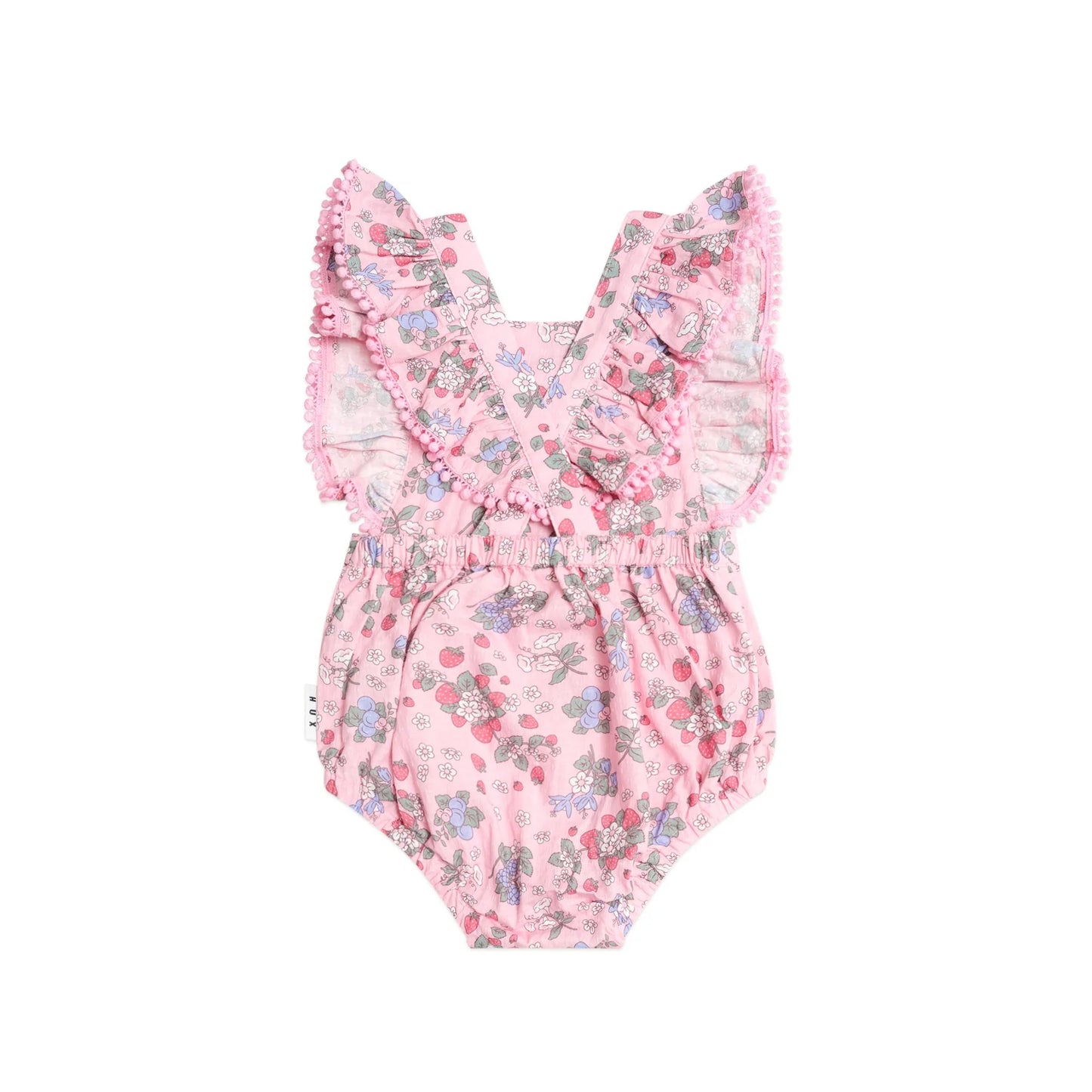 Huxbaby Strawberry Garden Playsuit