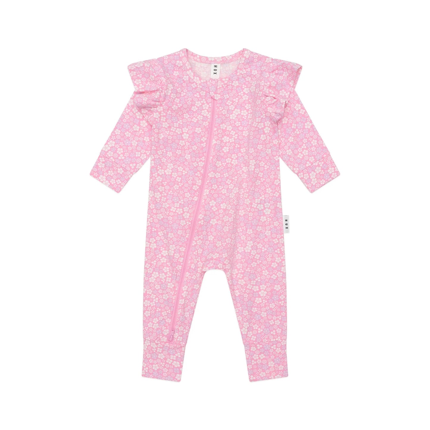 Huxbaby Ditsy Floral Frill Romper