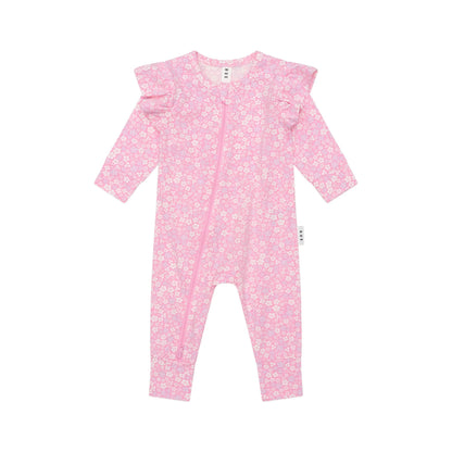 Huxbaby Ditsy Floral Frill Romper